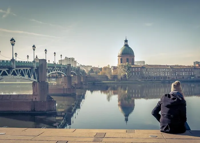 Matabiau - Centre-ville - T3 Moderne - Parking Apartment