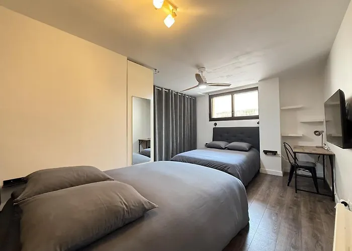 Matabiau - Centre-ville - T3 Moderne - Parking Apartment *