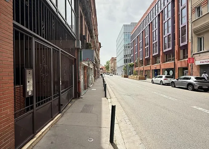 Matabiau - Centre-ville - T3 Moderne - Parking Apartment