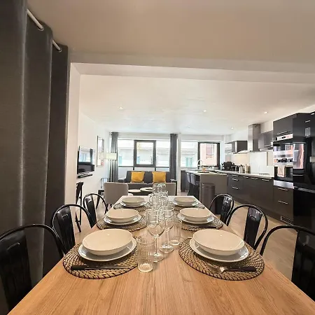 Appartement Matabiau - Centre-ville - T3 Moderne - Parking *