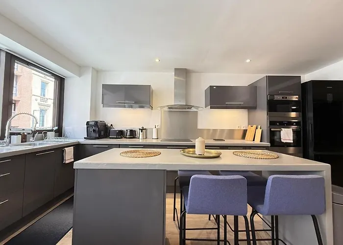 Appartement Matabiau - Centre-ville - T3 Moderne - Parking